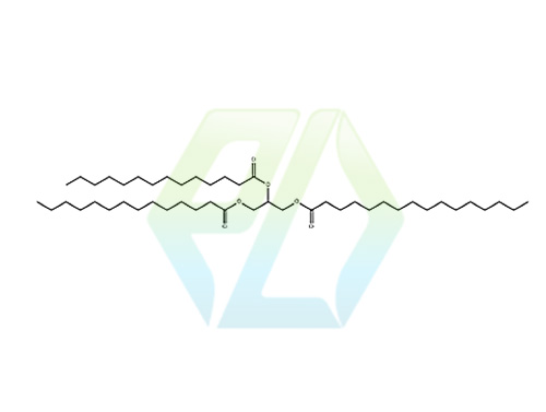 1,2-Ditetradecanoyl-3-hexadecanoyl-rac-glycerol 