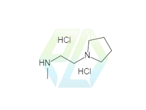 N-methyl-2-pyrrolidin-1-yl-ethanamine 2HCl