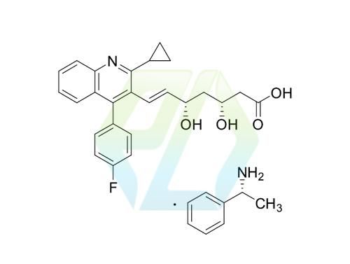 Pitavastatin (+)-Phenylethylamine Salt