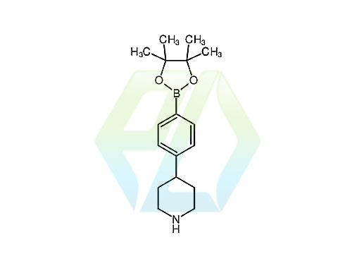  4-(4-(4,4,5,5-tetramethyl-1,3,2-dioxaborolan-2-yl)phenyl)piperidine