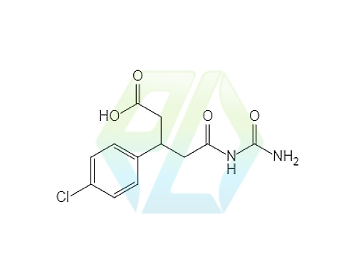 5-[(Aminocarbonyl)amino]-3-(4-chlorophenyl)-5-oxopentanoic acid