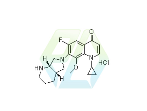 Decarboxy Moxifloxacin Impurity HCl