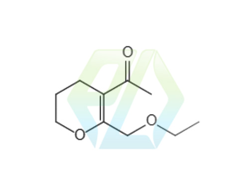 1-[2-(Ethoxymethyl)-5,6-dihydro-4H-pyran-3-yl]ethan-1-one