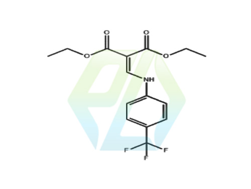 Diethyl 2-(((4-(trifluoromethyl)phenyl)amino)methylene)malonate