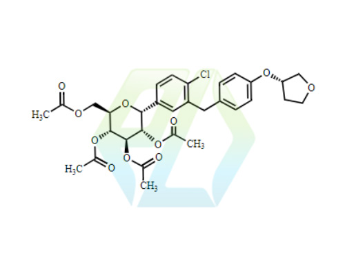 (S)-Empagliflozin Peracetyl Impurity