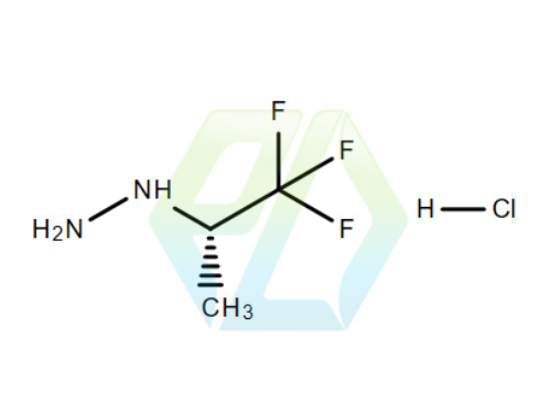 (1S)-2,2,2-tri-fluoro-1-methyl-ethyl]hydrazine HCl 