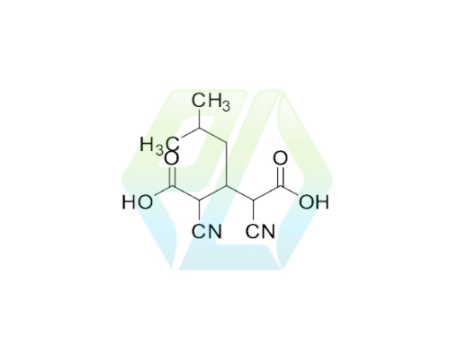  2,4-Dicyano-3-isobutylpentanedioic acid